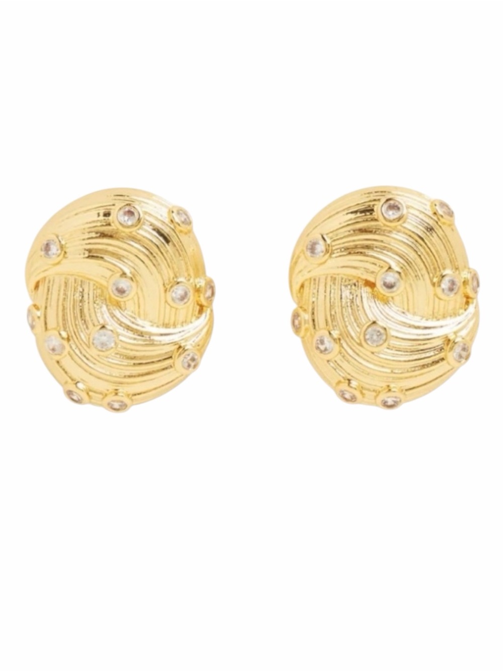 Frasier Sterling Elise Gold-Plated Earrings NWOT